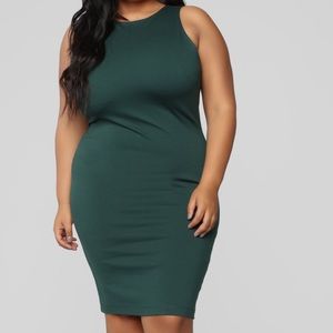 🔥FASHION NOVA🔥 Sculpting Midi Dress